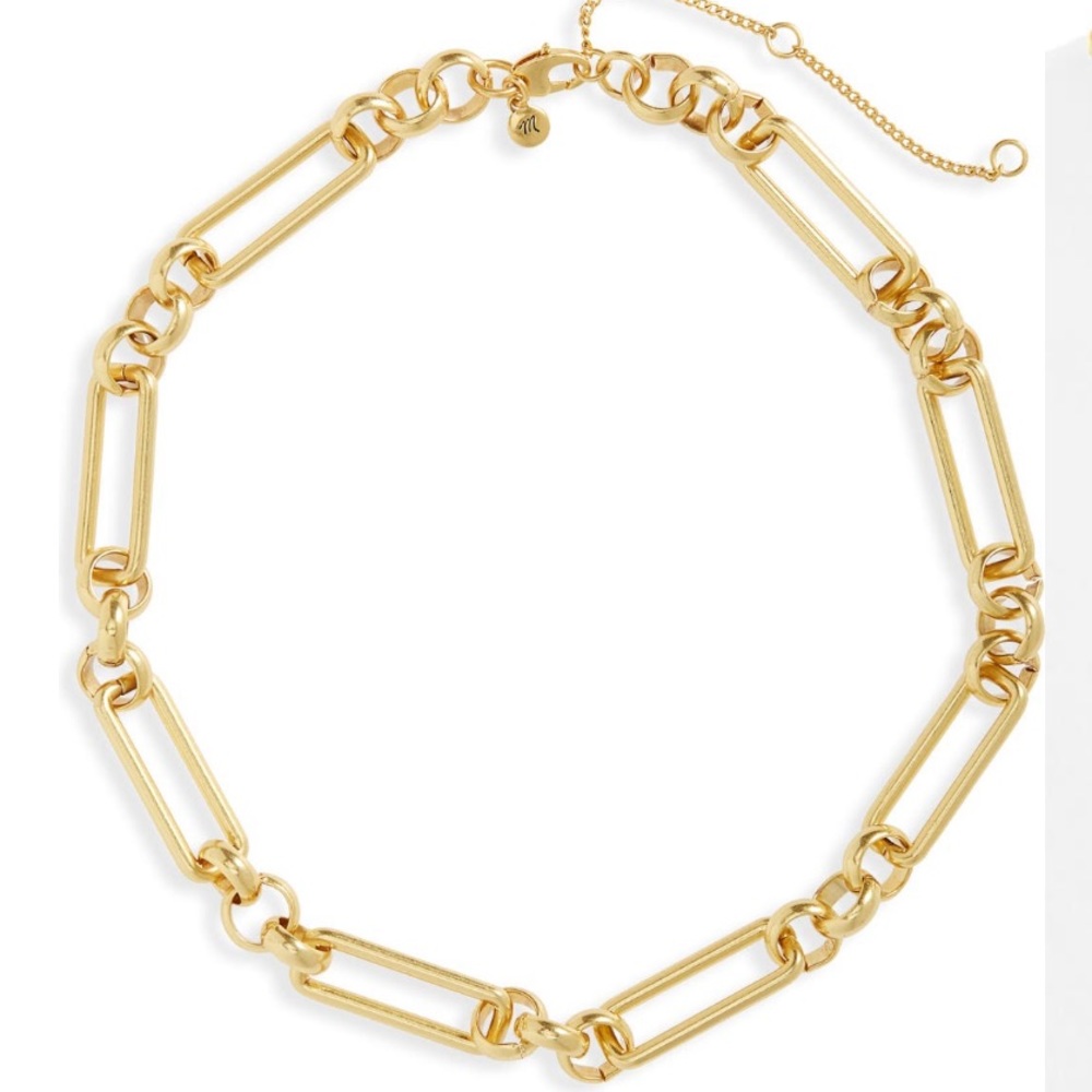 NWT- Madewell Chain Statement Necklace